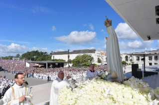 13-Pilgerreise nach Fatima: Heilige Messe mit Heiligsprechung der Seligen Francisco Marto und Jacinta Marto
