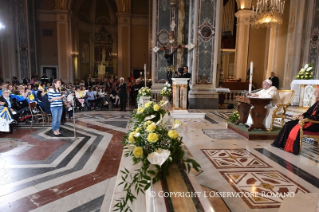 6-Pastoral Visit to Genoa: Encounter with young people of the Diocesan Mission