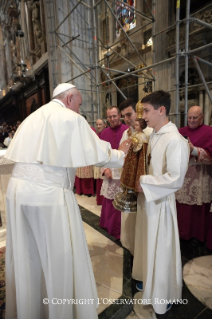 10-Visite pastorale à Gênes : Rencontre avec les évêques, le clergé, les séminaristes et les religieux de la région, les collaborateurs laïcs de la Curie et les représentants d'autres confessions