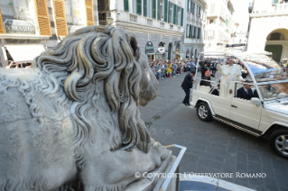 1-Visita Pastorale: Incontro con i Vescovi della Liguria, Clero, Seminaristi e Religiosi della Regione, Collaboratori Laici della Curia, Rappresentanti di altre Confessioni