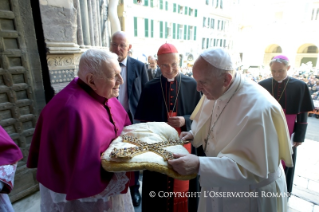 14-Visita Pastorale: Incontro con i Vescovi della Liguria, Clero, Seminaristi e Religiosi della Regione, Collaboratori Laici della Curia, Rappresentanti di altre Confessioni