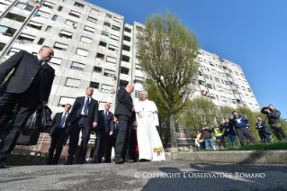 0-Visita pastoral: Encuentro con los habitantes del barrio Forlanini- Case Bianche