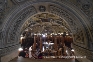 2-Pastoral Visit: Meeting with priests and consecrated persons gathered in the Duomo