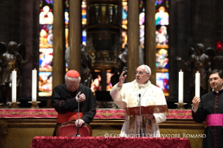 16-Visita pastoral: Encuentro con los sacerdotes y los consagrados