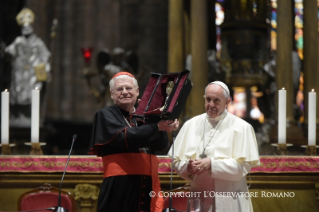 17-Pastoral Visit: Meeting with priests and consecrated persons gathered in the Duomo