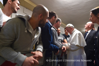 2-Pastoral Visit: Meeting with the detainees of the San Vittore Prison 