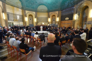 0-Pastoral Visit: Meeting with the detainees of the San Vittore Prison 