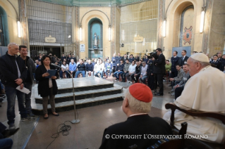 8-Visita Pastorale: Incontro con i detenuti del Carcere di San Vittore