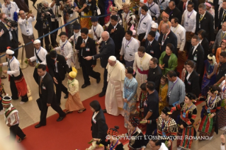 0-Viagem Apostólica a Myanmar: Encontro com as Autoridades, com a Sociedade Civil e com o Corpo Diplomático 