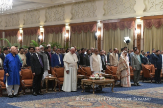 0-Viaje apostólico a Bangladés: Encuentro con las autoridades, la sociedad civil y el Cuerpo Diplomático