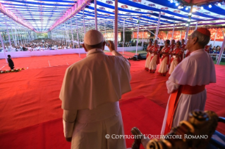 1-Viaje apostólico a Bangladés: Encuentro con los jóvenes