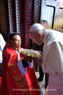 18-Apostolische Reise nach Myanmar: Eucharistiefeier mit Jugendlichen