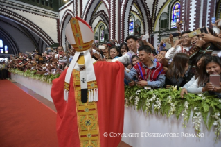 27-Apostolic Journey to Myanmar: Holy Mass with the youth