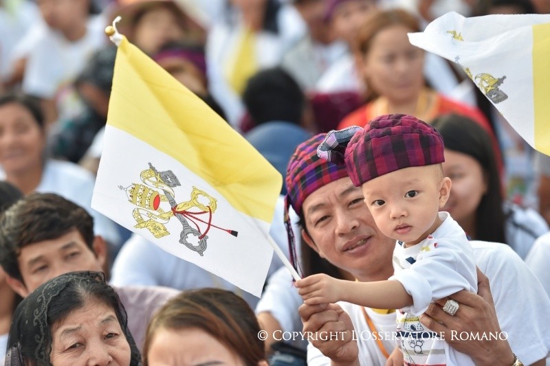 0-Voyage apostolique au Myanmar : Messe