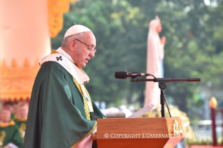 4-Viaje apostólico a Myanmar: Santa Misa