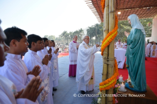 18-Apostolische Reise nach Bangladesch: Heilige Messe mit Priesterweihe