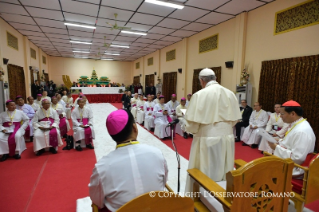 7-Viaggio Apostolico in Myanmar: Incontro con i Vescovi del Myanmar 