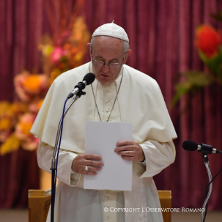 22-Apostolic Journey to Myanmar: Meeting with the Bishops of Myanmar