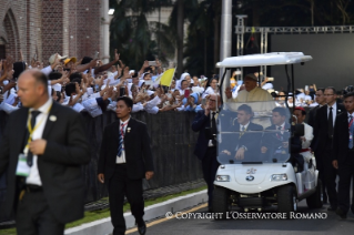 20-Apostolische Reise nach Myanmar: Begegnung mit den Bischöfen 