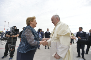 0-Apostolic Journey to Chile: Welcome ceremony