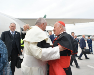 3-Apostolic Journey to Chile: Welcome ceremony