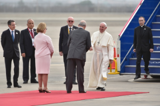0-Viagem Apostólica ao Peru: Cerimônia de boas-vindas