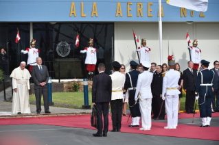 6-Apostolic Journey to Peru: Welcome Ceremony 