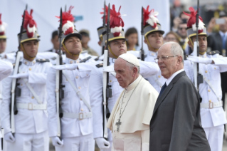 3-Apostolic Journey to Peru: Welcome Ceremony