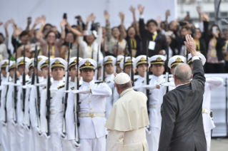 5-Apostolic Journey to Peru: Welcome Ceremony