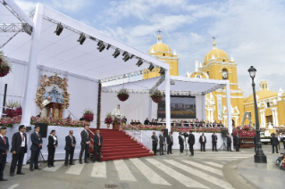 5-Viaje apost&#xf3;lico a Per&#xfa;: Celebraci&#xf3;n Mariana en honor de la Virgen de la Puerta