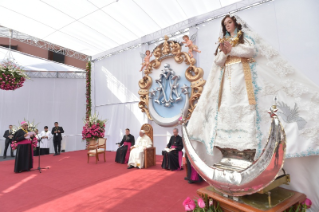 9-Viaje apost&#xf3;lico a Per&#xfa;: Celebraci&#xf3;n Mariana en honor de la Virgen de la Puerta