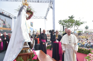 13-Apostolic Journey to Peru: Marian Celebration – Virgen de la Puerta