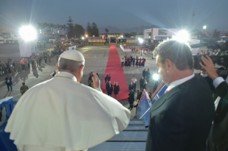 2-Viagem Apostólica ao Peru: Cerimônia de Despedida
