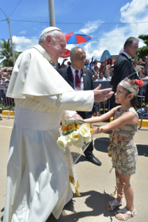 5-Apostolic Journey to Peru: Visit to Hogar Principito Children's home