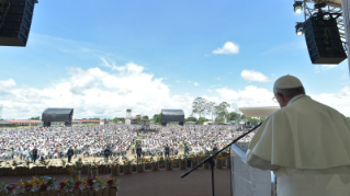 1-Viagem Apostólica ao Peru: Encontro com a população de Puerto Maldonado