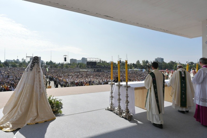 4-Viaje apost&oacute;lico a Chile: Santa Misa