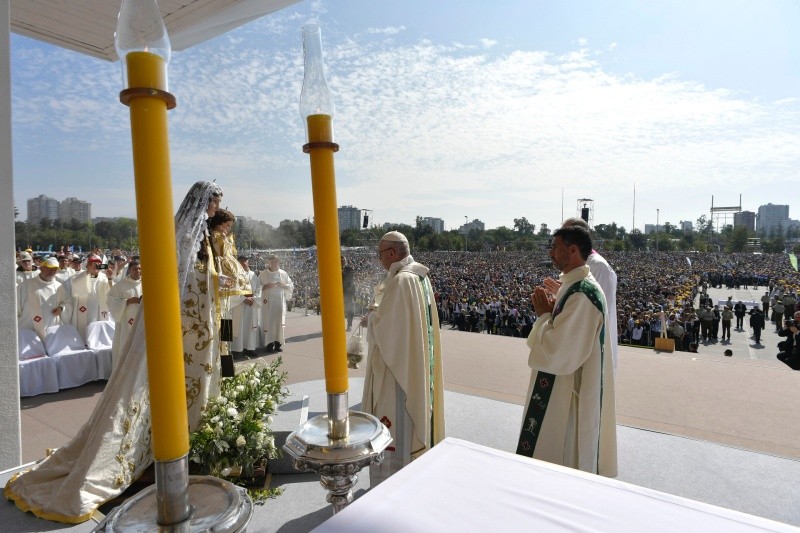 9-Viaje apost&oacute;lico a Chile: Santa Misa