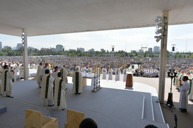 12-Viaje apost&oacute;lico a Chile: Santa Misa
