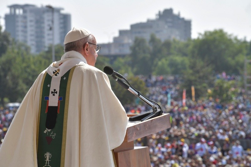 13-Viaje apost&oacute;lico a Chile: Santa Misa