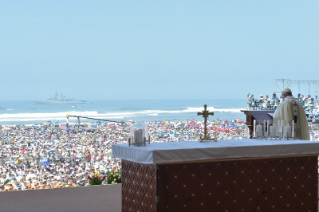 5-Apostolische Reise nach Chile: Eucharistiefeier