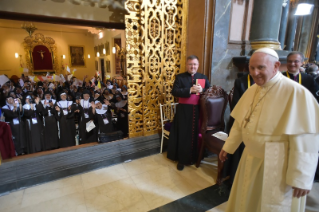 5-Viagem Apostólica ao Peru: Oração da Hora Média com as Religiosas de Vida Contemplativa