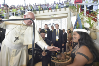 0-Apostolic Journey to Peru: Meeting with indigenous people of the Amazon Region 