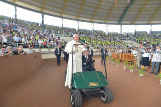 6-Apostolic Journey to Peru: Meeting with indigenous people of the Amazon Region 