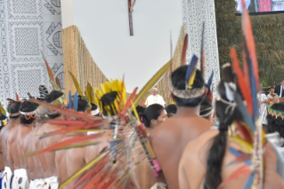 1-Apostolic Journey to Peru: Meeting with indigenous people of the Amazon Region 