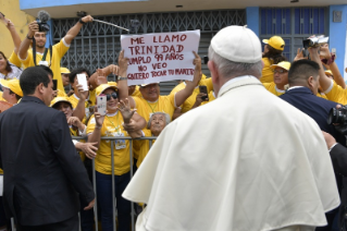 2-Viaje apostólico a Perú: Encuentro con sacerdotes, religiosos, religiosas y seminaristas de las circunscripciones del norte