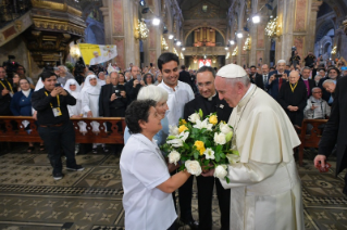 7-Viaggio Apostolico in Cile: Incontro con i Sacerdoti, Religiosi, Religiose, Consacrati e Seminaristi  