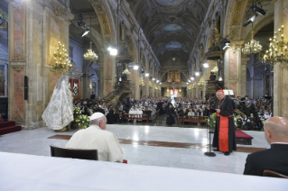 8-Viaggio Apostolico in Cile: Incontro con i Sacerdoti, Religiosi, Religiose, Consacrati e Seminaristi  
