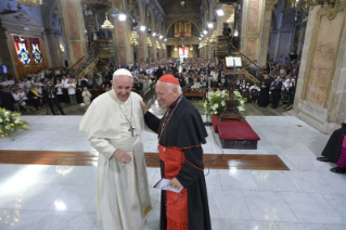 9-Apostolic Journey to Chile: Meeting with Priests, Consecrated Men and Women, and Seminarians