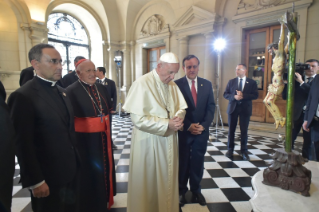 1-Viaggio Apostolico in Cile: Visita alla Pontificia Universit&#xe0; Cattolica del Cile