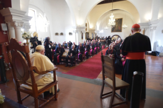 0-Apostolic Journey to Peru: Meeting with the Bishops